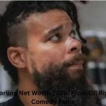 Damon Darling portrait with text overlay “Damon Darling Net Worth 2026: From Oil Rigs to Viral Comedy Fame”