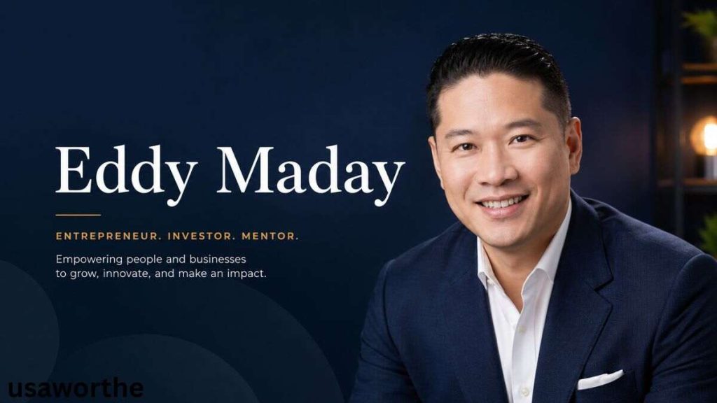 Eddy Maday entrepreneur and investor headshot.