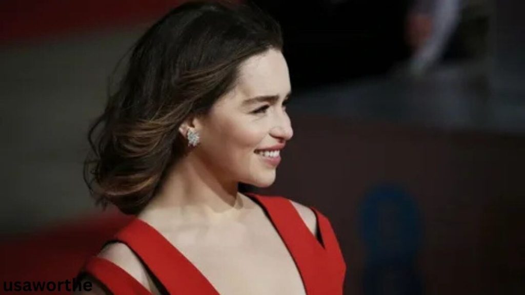 Emilia Clarke at a red carpet event featured in Emilia Clarke Net Worth 2026: $20M Fortune Revealed