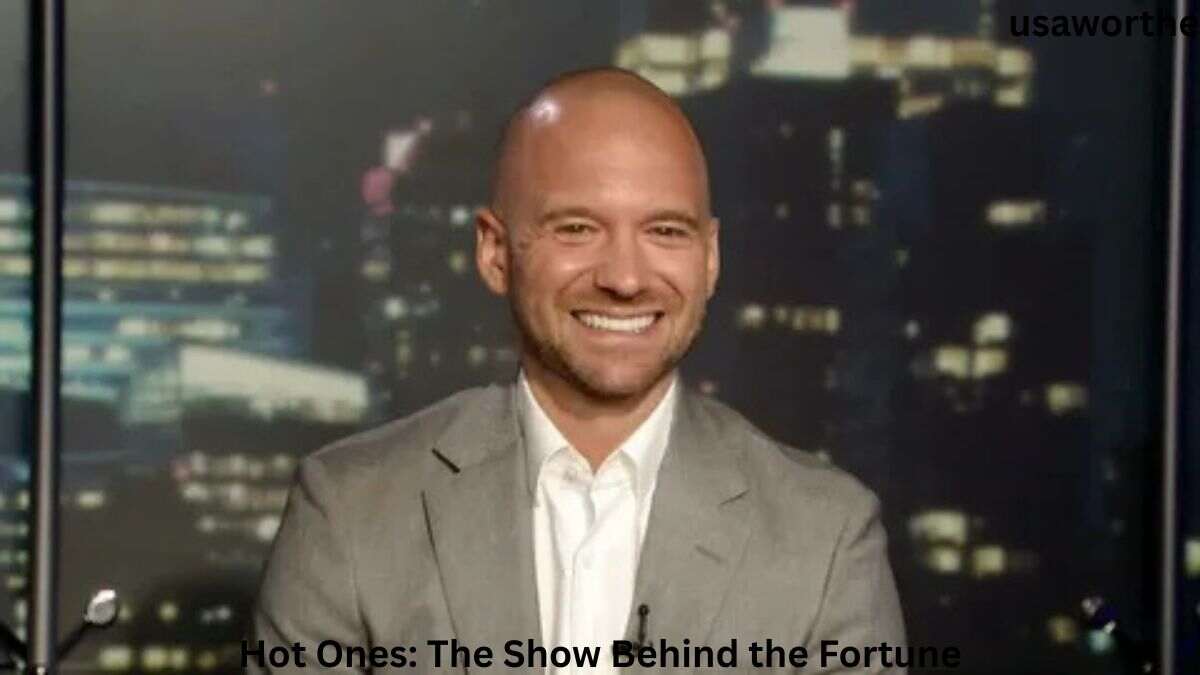 Sean Evans during a television appearance, highlighting the success of Hot Ones and its role in growing Sean Evans Net Worth 2026.