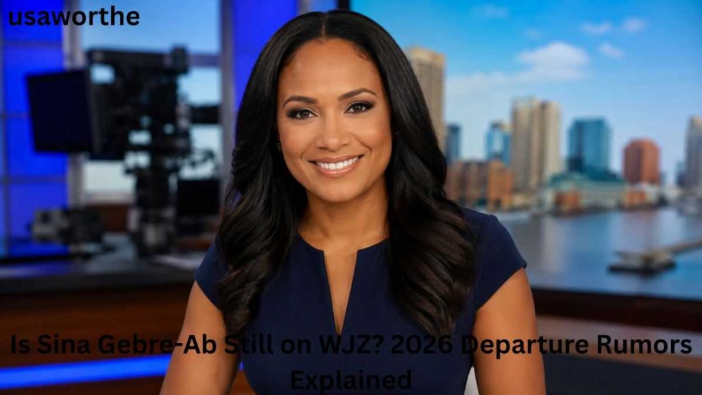 Is Sina Gebre-Ab Still on WJZ? 2026 image of Sina Gebre-Ab discussing departure rumors and her role at WJZ