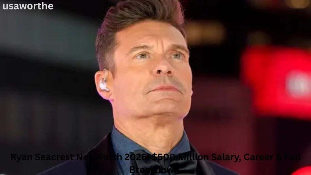 Ryan Seacrest at a public event, showcasing the television host and media personality behind Ryan Seacrest Net Worth 2026.