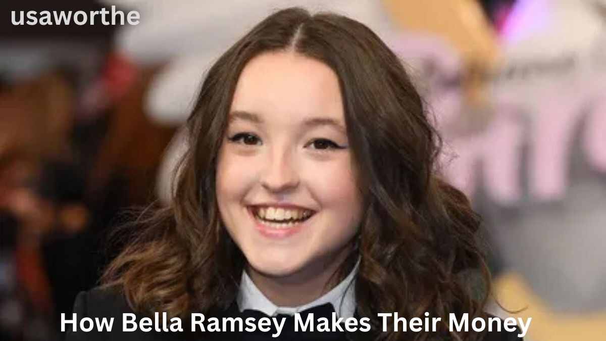 Bella Ramsey Net Worth 2026 image of Bella Ramsey at a red carpet event highlighting their income sources