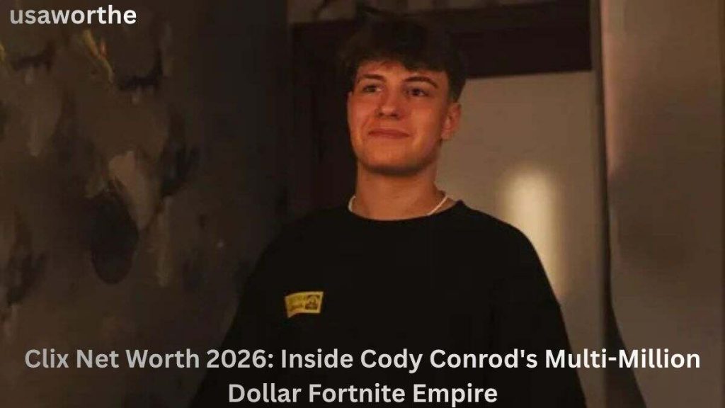 Clix Net Worth 2026: Cody "Clix" Conrod, professional Fortnite player and Twitch streamer, whose gaming career, sponsorships, and content creation have built his multi-million-dollar fortune.