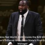 Kendrick Perkins Net Worth 2026: Kendrick Perkins coaching during an NBA game as the former champion, ESPN analyst, and Jackson State general manager.