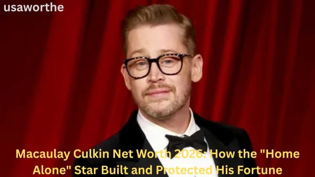 Macaulay Culkin Net Worth 2026 image of the Home Alone star at a red carpet event