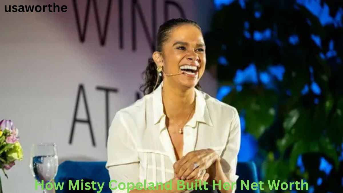 Misty Copeland Net Worth 2026 image of Misty Copeland discussing her career and financial success