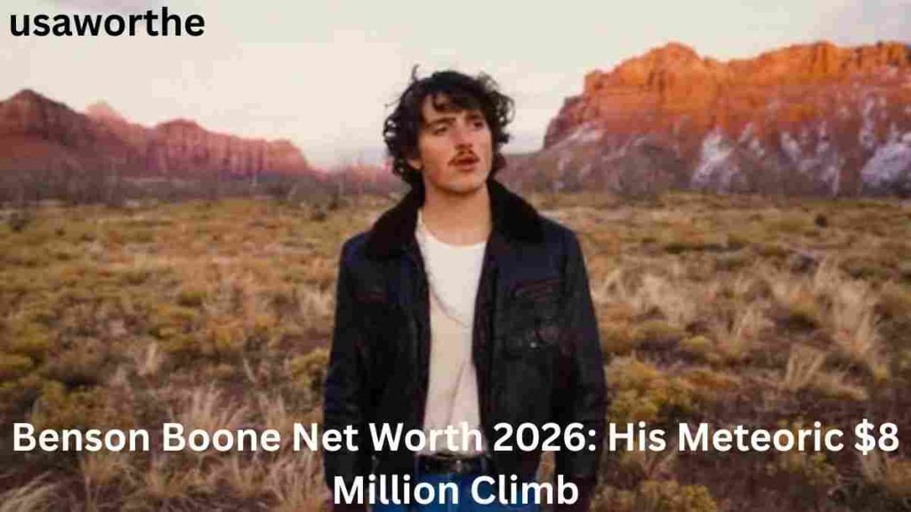 Benson Boone Net Worth 2026 and his meteoric $8 million climb