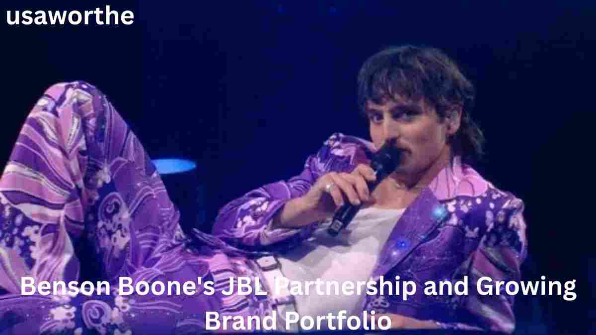 Benson Boone’s net worth and JBL partnership with his growing brand portfolio